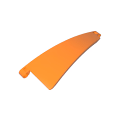 GOBRICKS GDS-M4572 Panel Curved #51 5 x 13 Tapered Right - YWOBB