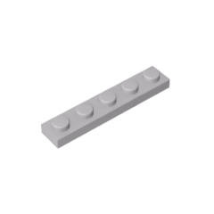 GOBRICKS GDS-90026 Plate 1 x 5 - YWOBB