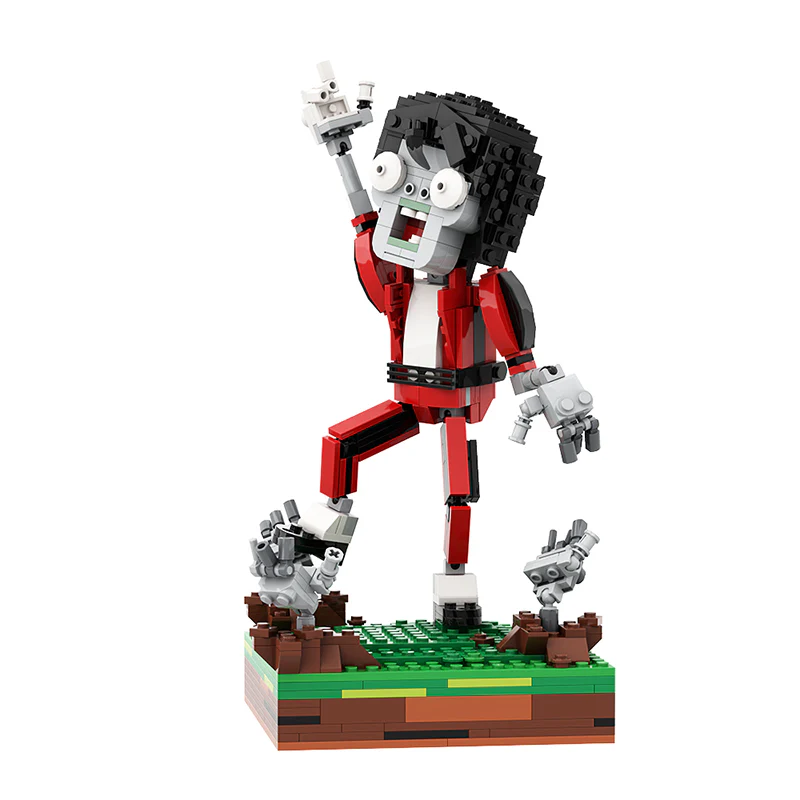 GOBRICKS MOC A0816 Zombie Dancer - YWOBB