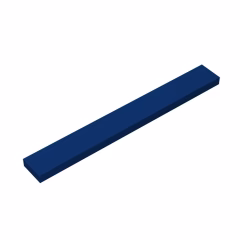 GOBRICKS GDS-565 Tile 1 x 8 - YWOBB