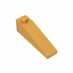 GOBRICKS GDS-587 Slope 18 4 x 1 - YWOBB