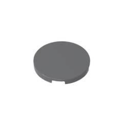 GOBRICKS GDS-21072 Tile Round 3 x 3 - YWOBB