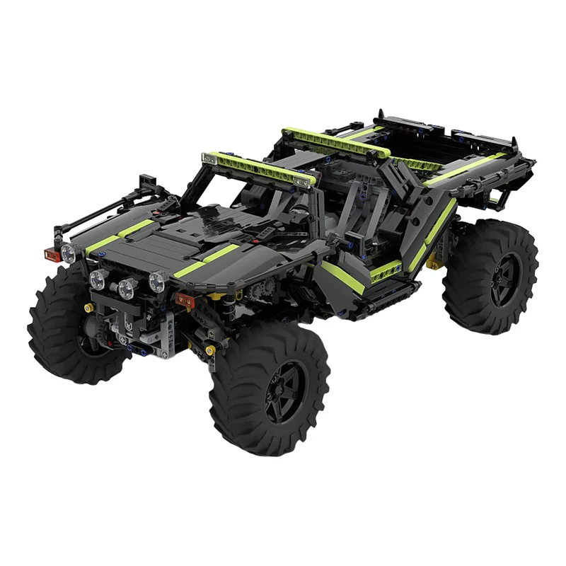 GOBRICKS MOC 166891 Halo Warthog M12-B (Scout Version) - YWOBB