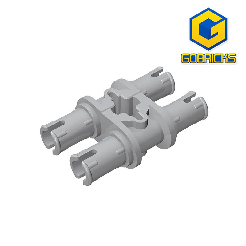 GOBRICKS GDS-868 Pin Double with Axle Hole - YWOBB
