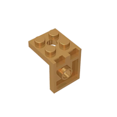 GOBRICKS GDS-1057 Bracket 2 x 2 - 2 x 2 with 2 Holes - YWOBB