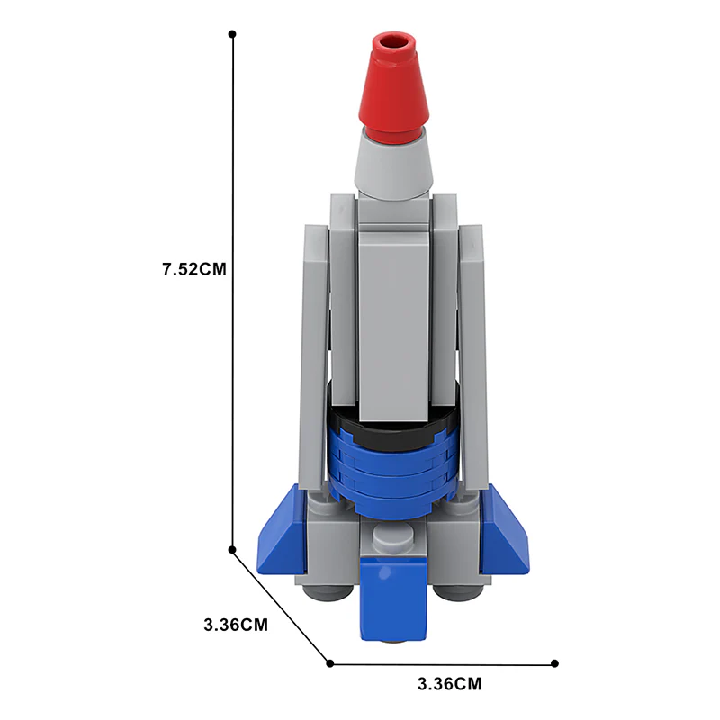 GOBRICKS MOC 123410 IR Thunderbird-1 - YWOBB