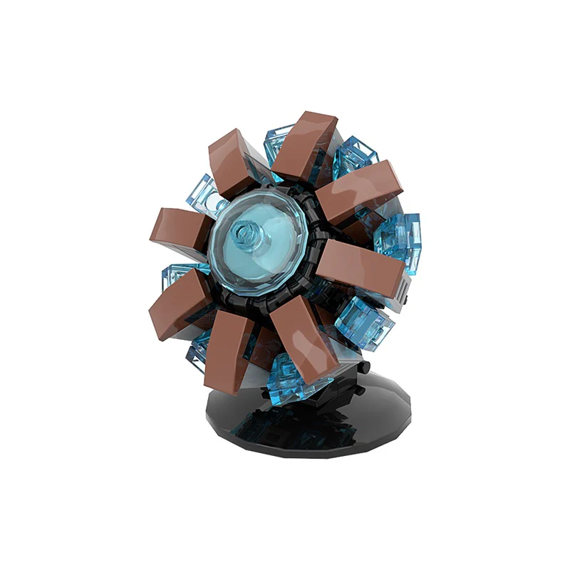 GOBRICKS MOC 169245 Iron Man: Mk 1 Arc Reactor - YWOBB