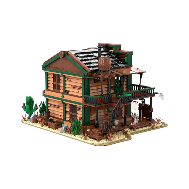 GOBRICKS MOC 151938 Sheriff's Office - Wild West - YWOBB