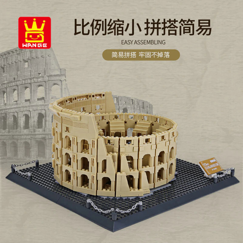 WANGE 5225 the Colosseum of Rome - YWOBB