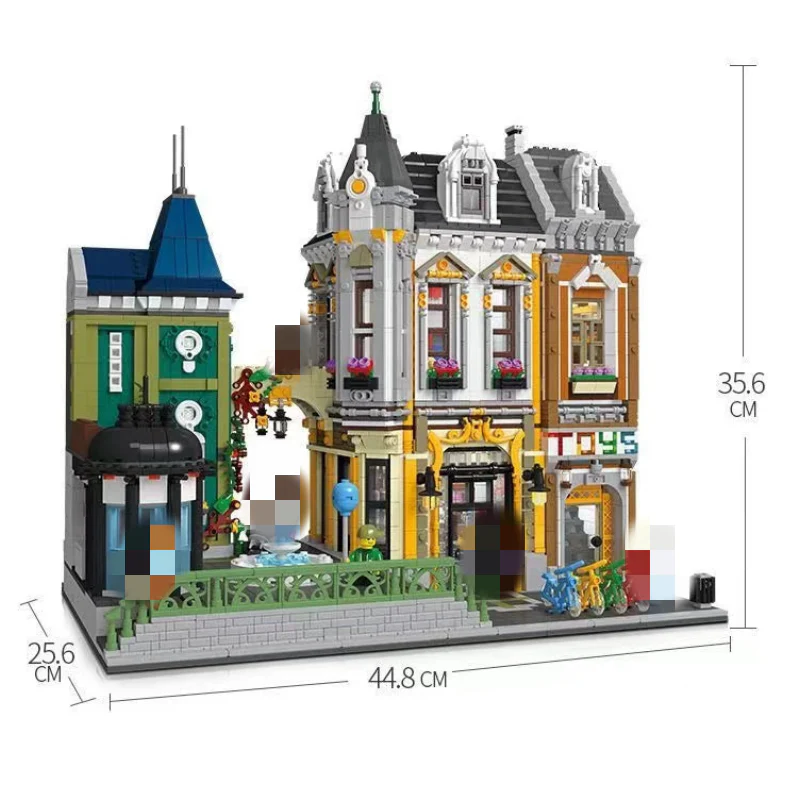 JIE STAR 89112 Toys Store Afol Square - YWOBB