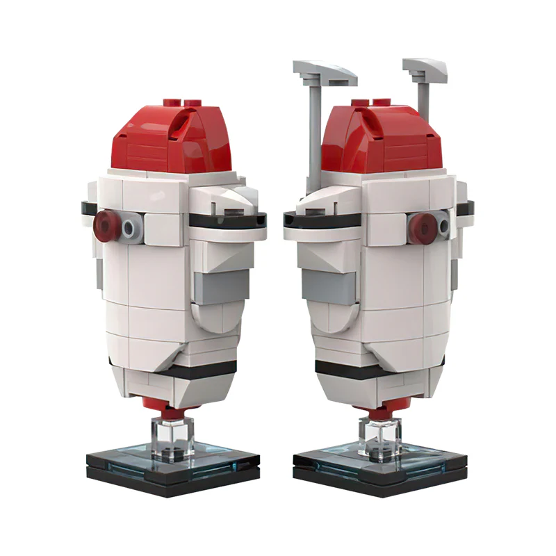 GOBRICKS MOC 66118 GO-4 security bot (from WALL-E) - YWOBB