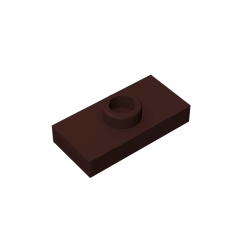 GOBRICKS GDS-803  Modified 1 x 2 with 1 Stud with Groove and Bottom Stud Holder - YWOBB