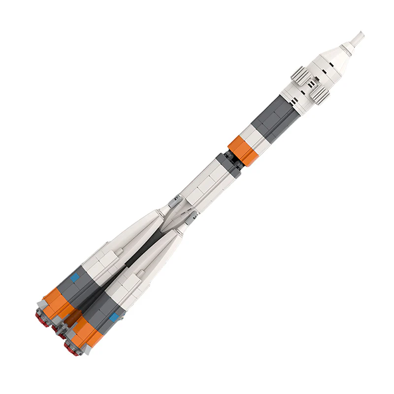 GOBRICKS MOC 34825 Ultimate Soyuz Rocket collection [1:110 Scale] - YWOBB