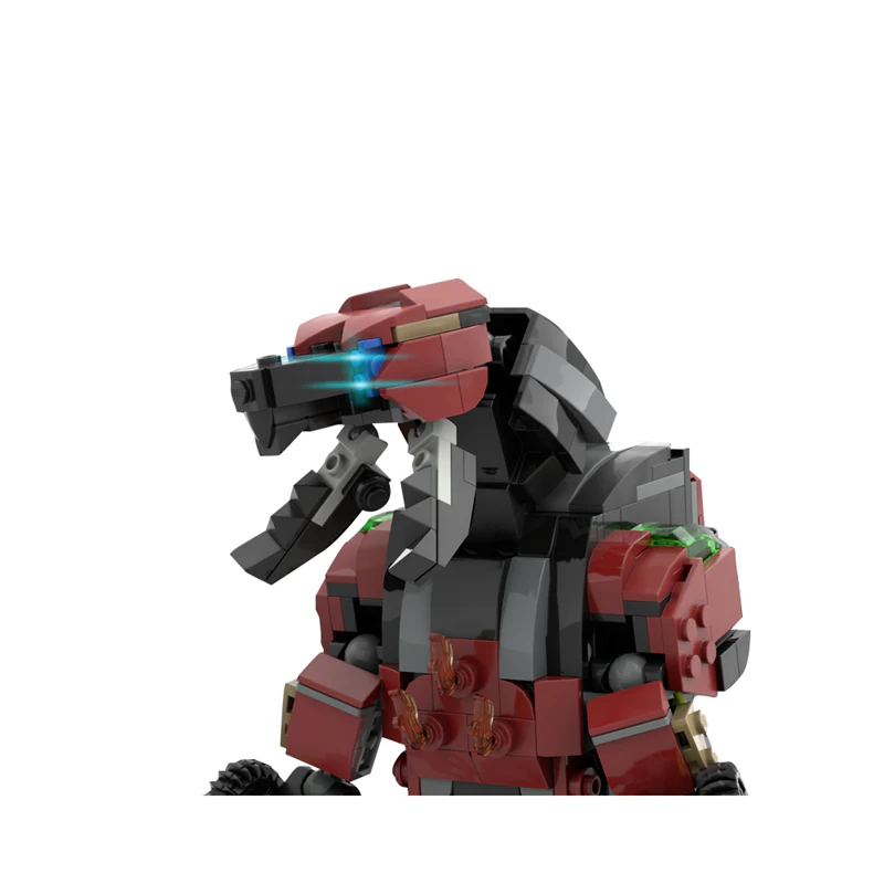 GOBRICKS MOC 184219 Fireclaw Horizon - YWOBB