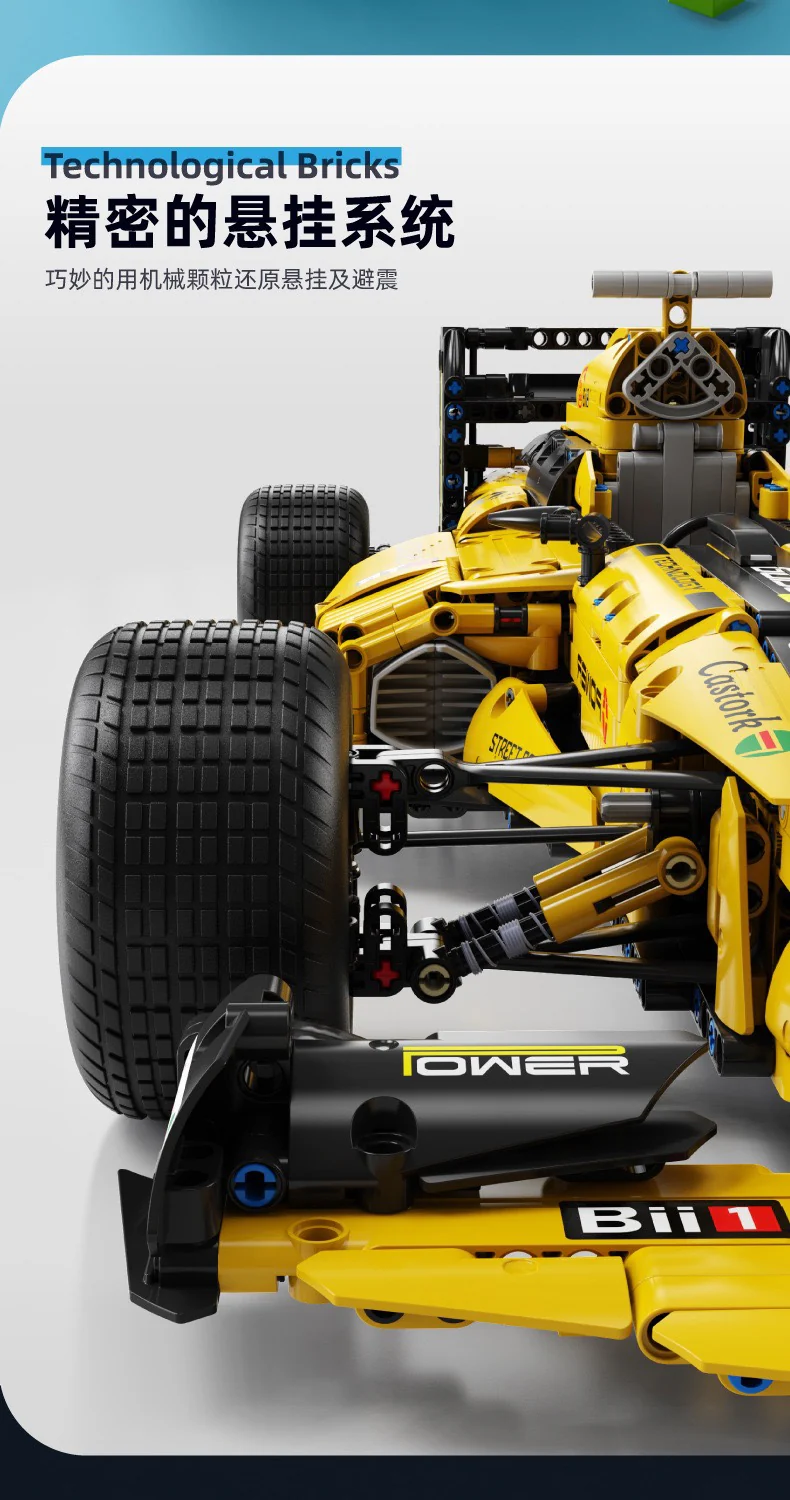 TGL T5006 - 5009 F1 Racing Car - YWOBB