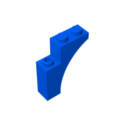 GOBRICKS GDS-717  Arch 1 x 3 x 3 - YWOBB
