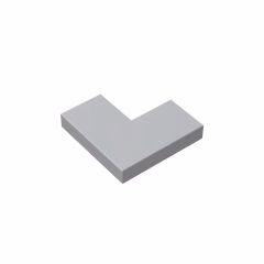GOBRICKS GDS-567 Tile 2 x 2 Corner - YWOBB