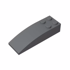 GOBRICKS GDS-753  Curved 6 x 2 - YWOBB