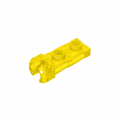 GOBRICKS GDS-851  Modified 1 x 2 with Small Tow Ball Socket on End - YWOBB