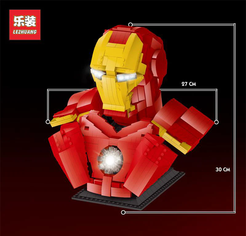 LZ 19303 Iron Man Bust - YWOBB