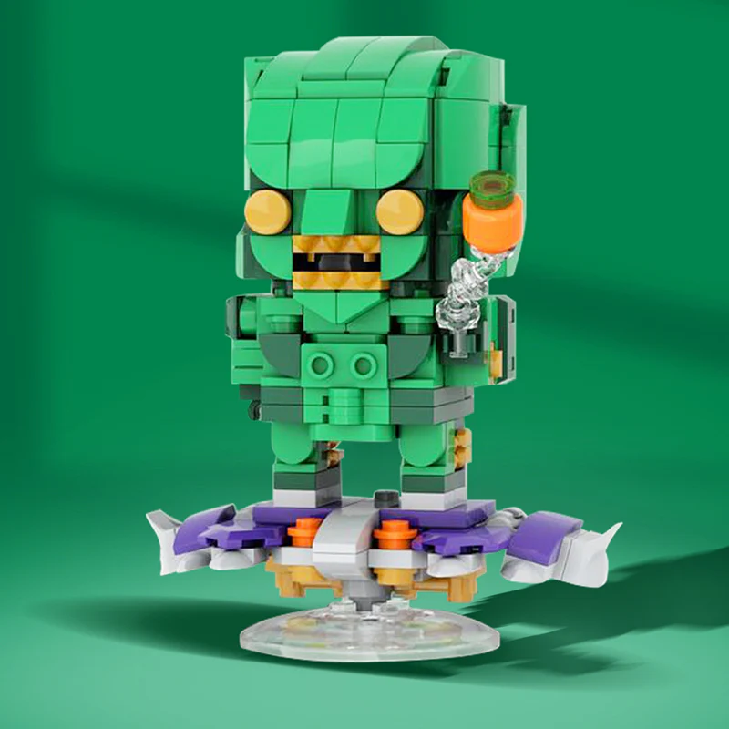 GOBRICKS MOC 95523 Green Goblin Brickheadz - YWOBB