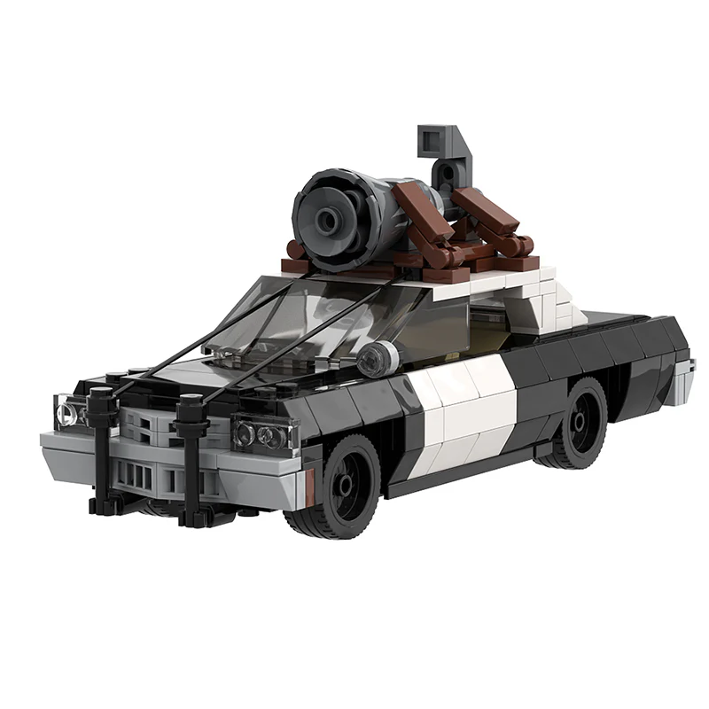 GOBRICKS MOC 129488 The Bluesmobile - YWOBB