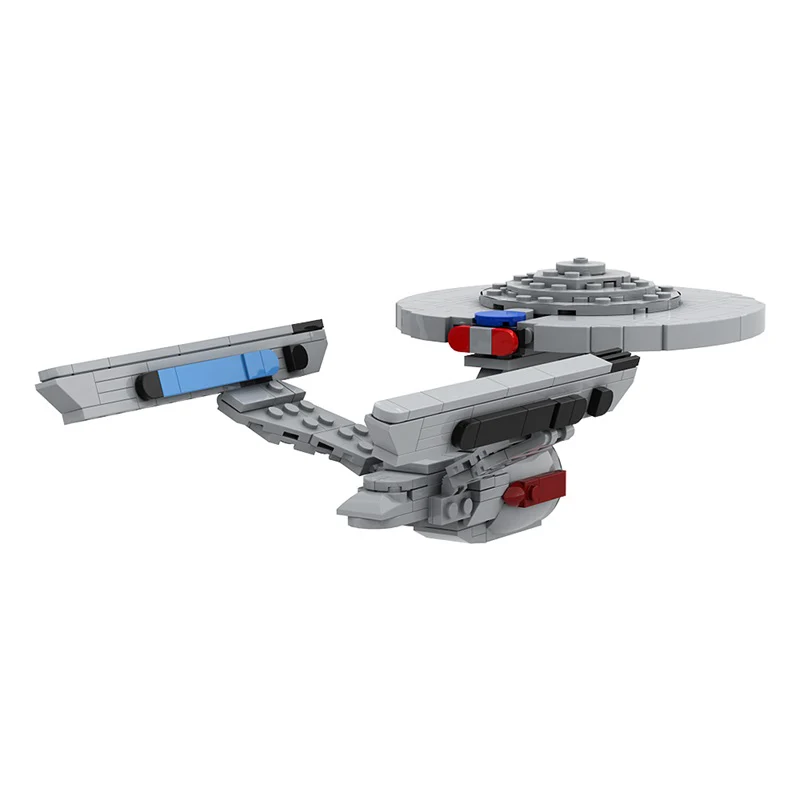 GOBRICKS MOC A0367Y01 Star Trek Enterprise 1701-A - YWOBB