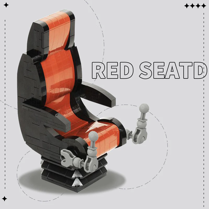 GOBRICKS MOC 13591 Operator's Chair - YWOBB