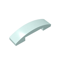 GOBRICKS GDS-831 Curved 4 x 1 Double - YWOBB