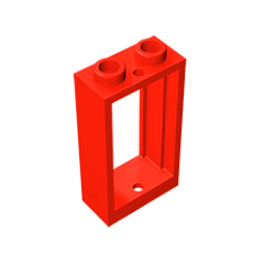 GOBRICKS GDS-782 Window 1 x 2 x 3 Flat Front - YWOBB