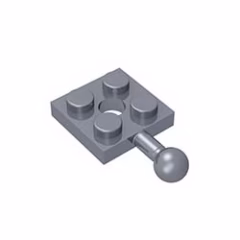 GOBRICKS GDS-1052 Modified 2 x 2 with Tow Ball and Hole - YWOBB