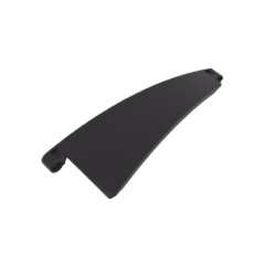GOBRICKS GDS-M4572 Panel Curved #51 5 x 13 Tapered Right - YWOBB