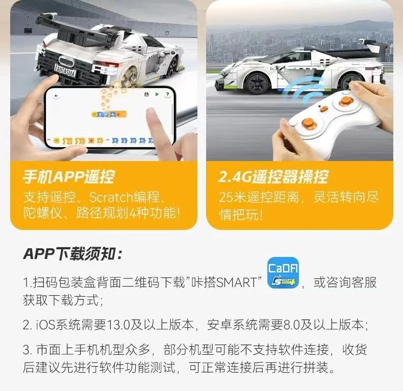 CADA C51083 Fantasma Race Car Koenigsegg Agera - YWOBB