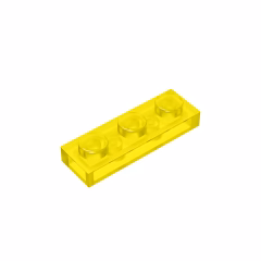 GOBRICKS GDS-503 Plate 1 x 3 - YWOBB
