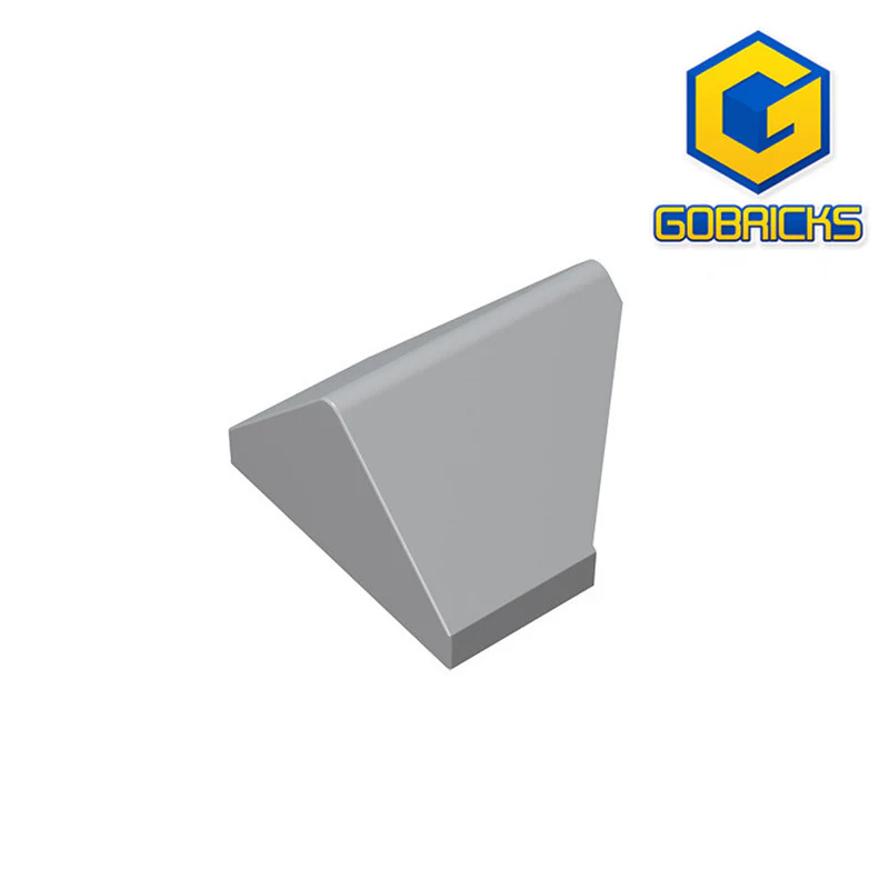 GOBRICKS GDS-1063 Slope 45 2 x 1 Double / Inverted - YWOBB