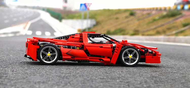 DECOOL 3382A/B Formula Speed Champions Racer Car F1 Enzoed - YWOBB