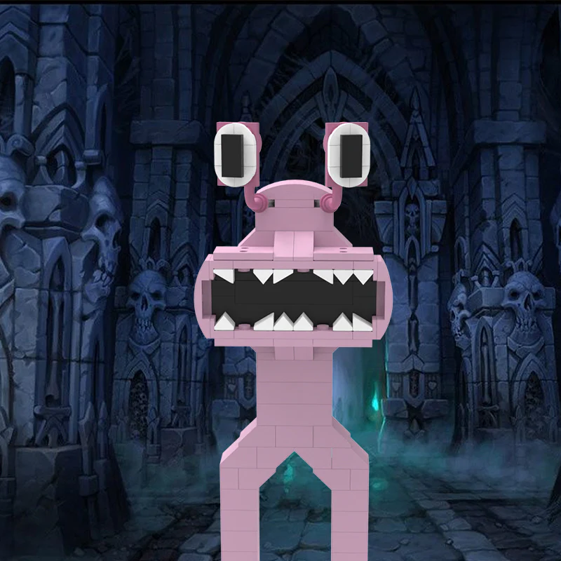 GOBRICKS MOC A0057 Ranbow Friends-Pink - YWOBB