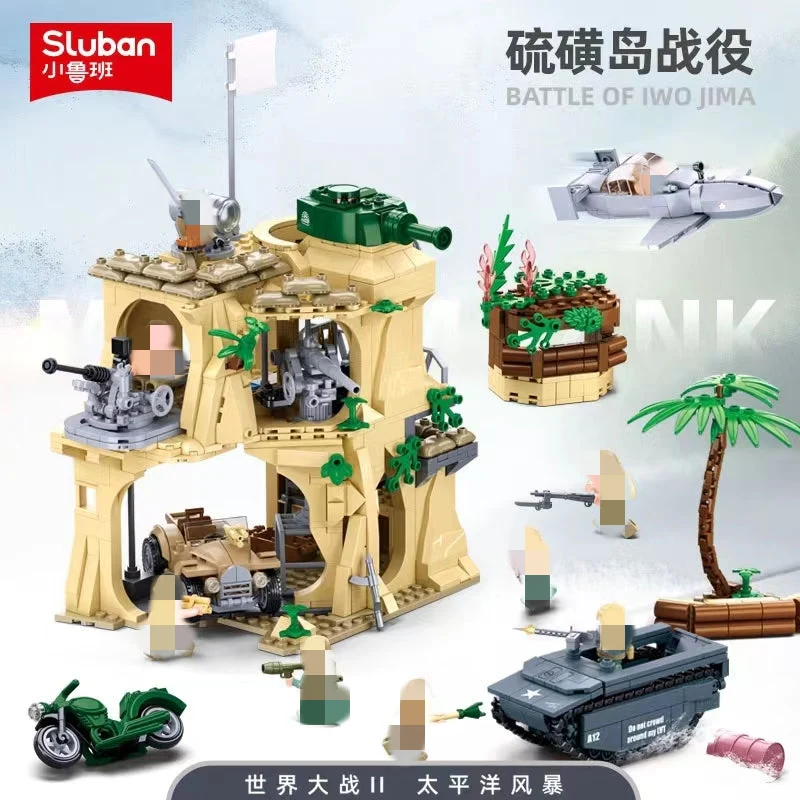 SLUBAN M38-B1111 Battle of Iwo Jima - YWOBB
