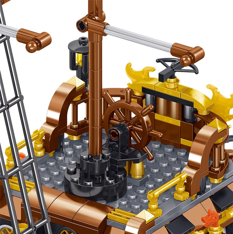 ZHEGAO QL1800 Pirates Ship - YWOBB