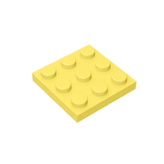 GOBRICKS GDS-518 Plate 3 x 3 - YWOBB
