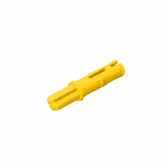 GOBRICKS GDS-929 Axle 1L with Pin 2L with Friction Ridges Lengthwise - YWOBB