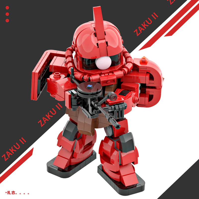 GOBRICKS MOC 52507 ZAKU II - YWOBB