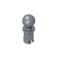 GOBRICKS GDS-903 Pin with Friction Ridges Lengthwise and Tow Ball - YWOBB