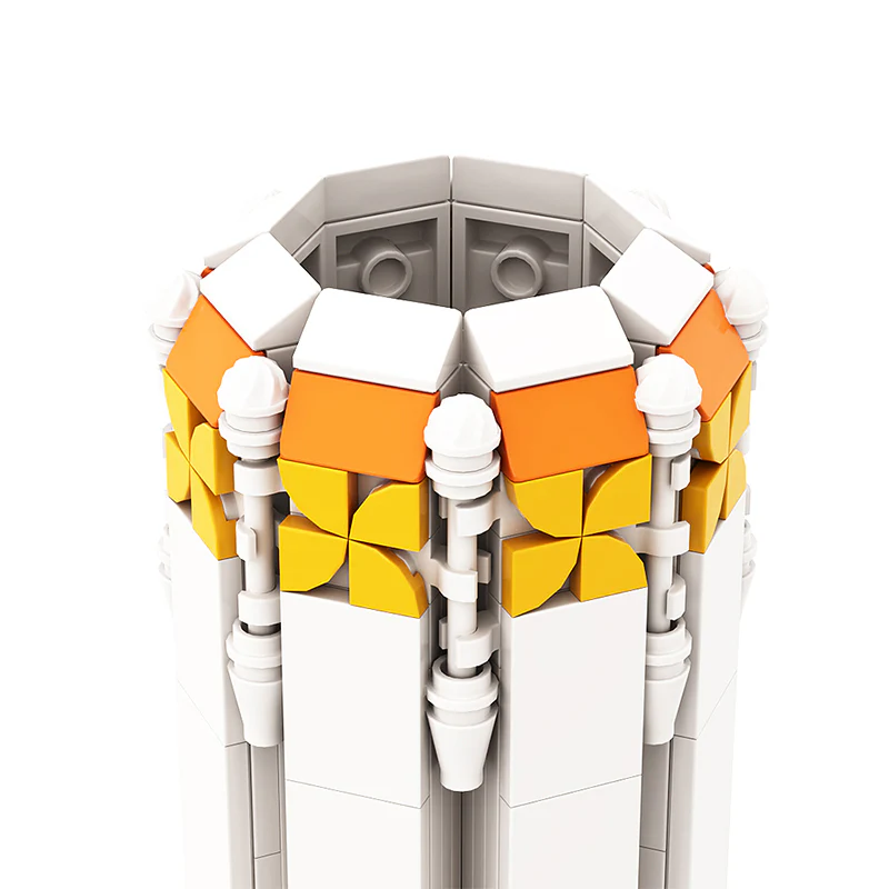GOBRICKS MOC A0977Y01 Vase for Sunflowers - YWOBB