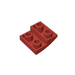 GOBRICKS GDS-1270 Curved 2 x 2 Inverted - YWOBB
