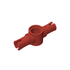 GOBRICKS GDS-959 Pin 3L with Friction Ridges Lengthwise and Center Pin Hole - YWOBB