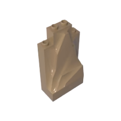 GOBRICKS GDS-1304 Rock Panel 2 x 4 x 6 - YWOBB