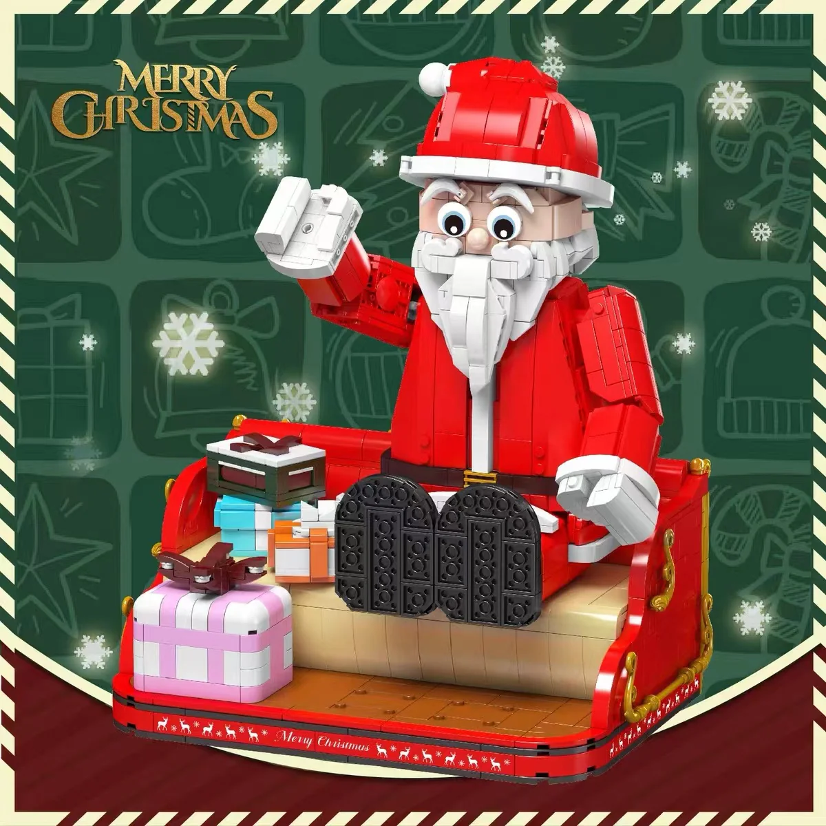 Mould King 10072 Santa Claus - YWOBB