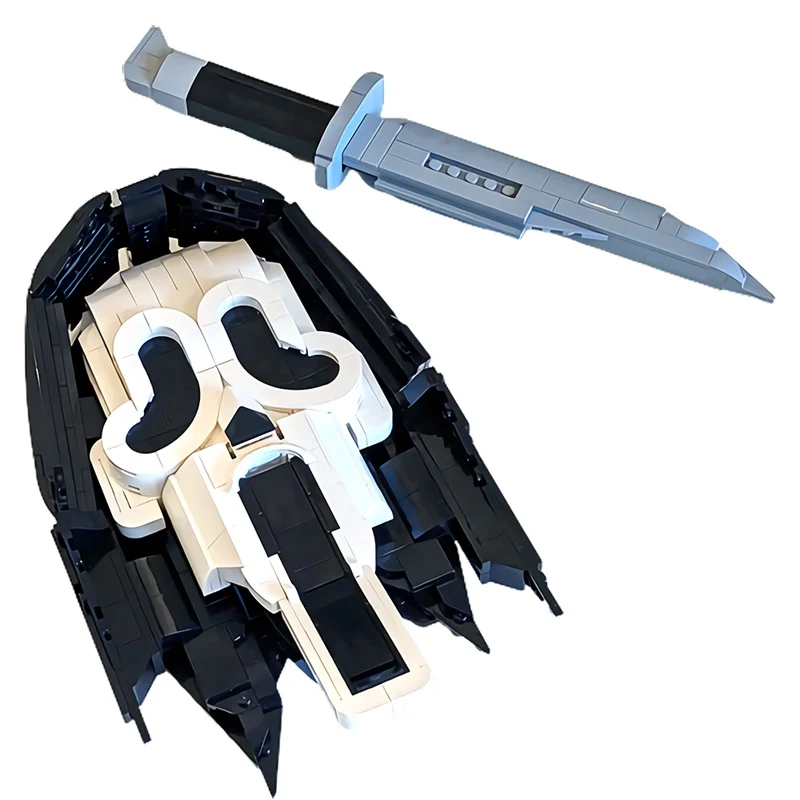 GOBRICKS MOC 168525 Scream Movie Ghostface Knife Buck 120 - YWOBB