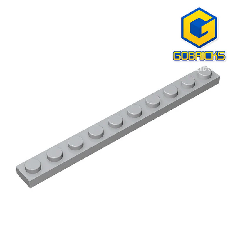 GOBRICKS GDS-507 Plate 1 x 10 - YWOBB